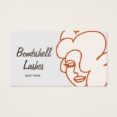 Eyelash Extensions Visitekaartje (Voorkant)