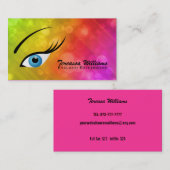 Eyelash Extensions Visitekaartjes (Voorkant / Achterkant)