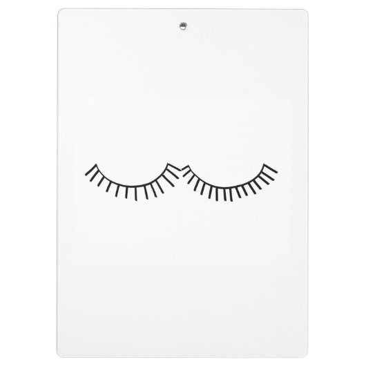Eyelash-klembord Klembord (Achterkant)