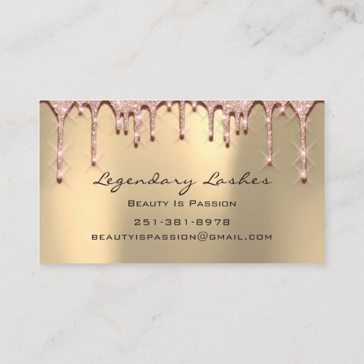 Eyelash Makeup Art 3D Drivers Effect Estheticus Visitekaartje (Achterkant)