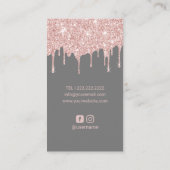 Eyelash Makeup Artiest Roos Gold Drift Beauty Salo Visitekaartje (Achterkant)