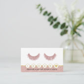 Eyelash Makeup Artiest Roos Gold Glitter Loyalty (Staand voorkant)