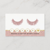 Eyelash Makeup Artiest Roos Gold Glitter Loyalty (Voorkant)