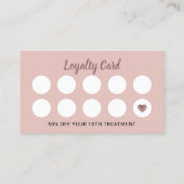 Eyelash Makeup Artiest Roos Gold Marble Loyalty (Achterkant)