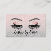 Eyelash Makeup Artist Blush Pink Glitter Loyalty (Voorkant)