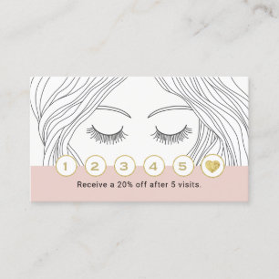 Eyelash Makeup Artist Hand Drawing Girl Loyalty