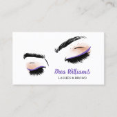 Eyelash Makeup Professional Visitekaartje (Voorkant)