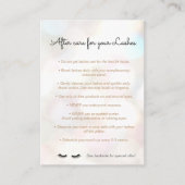 Eyelash Natercare Instructions Referral Bokeh (Voorkant)