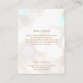 Eyelash Natercare Instructions Referral Bokeh (Achterkant)