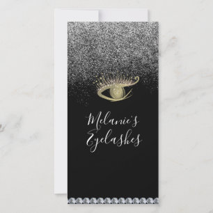 Eyelash Salon Business na Kaarten voor spaargeld