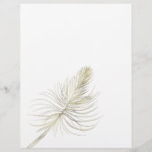 Eyelash Service roze Gold Business Tear Off Strips Flyer (Achterkant)