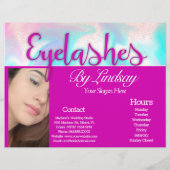 Eyelash Services Marble Glitter Session Brochure (Achterkant)