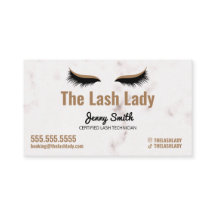 EyeLash Tech Lash Beauty Salon Luxe marmer Gold