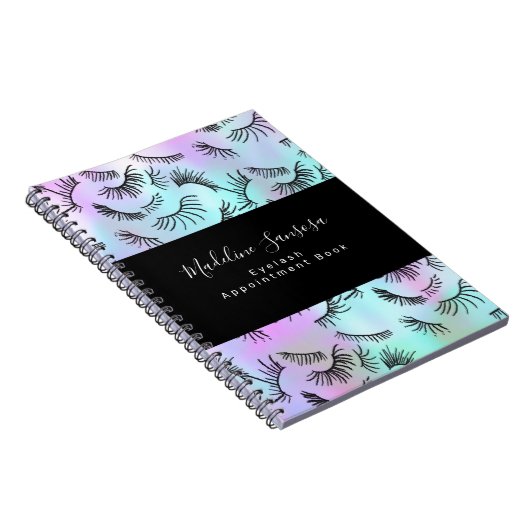 Eyelash-technicus — Eyelashes — Doodles Notitieboek (Rechterzijde)