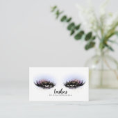 Eyelash-uitbreiding / Lash-maker Visitekaartje (Staand voorkant)