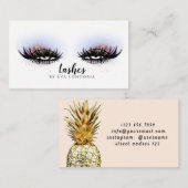 Eyelash-uitbreiding / Lash-maker Visitekaartje (Voorkant / Achterkant)