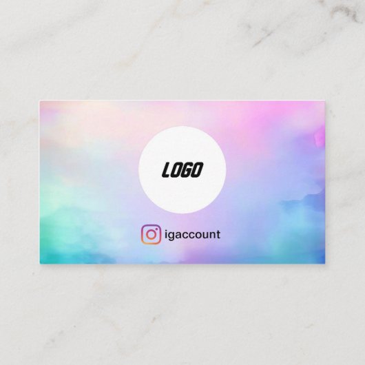 Eyelash Visitekaartje (Achterkant)