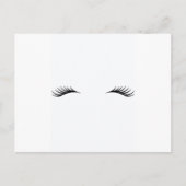 Eyelashes Briefkaart (Voorkant)