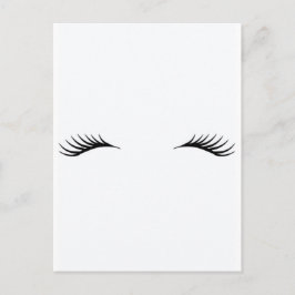 Eyelashes Briefkaart