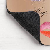 Eyelashes en Lips Gold Glitter Ombre Muismat (Hoek)