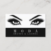 Eyelashes, Eyebrows, Microblading Visitekaartje (Voorkant)