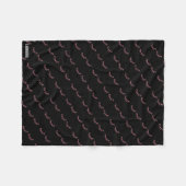 Eyelashes Fleece Blanket (Voorkant (Horizontaal))