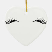 Eyelashes Keramisch Ornament (Voorkant)