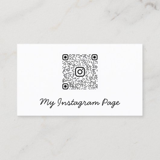 Eyelashes Makeup Microblade Logo Qr Code Monogram Visitekaartje (Achterkant)