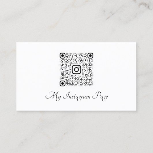 Eyelashes Makeup Microblade Logo Qr Code Regelboog Visitekaartje (Achterkant)