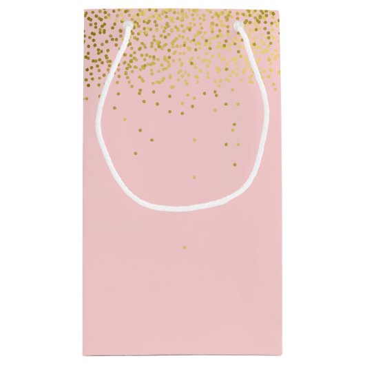 Eyelashes met Gold Glitter Klein Cadeauzakje (Achterkant)