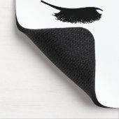 Eyelashes Modern Chic Mousepad Muismat (Hoek)