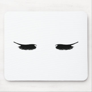 Eyelashes Modern Chic Mousepad Muismat