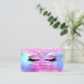 Eyelashes Nazorg Instructies Roos Roze schijven Visitekaartje (Staand voorkant)