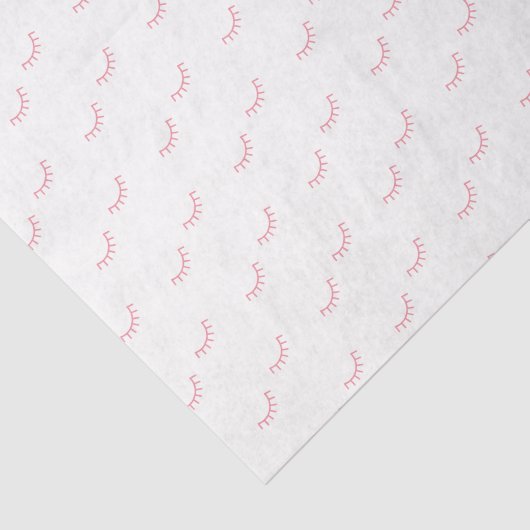 Eyelashes-weefselpapier- WHITE Tissuepapier (Detail)