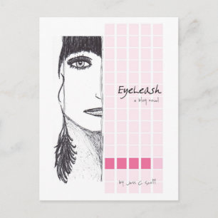 EyeLeash-Briefkaart Briefkaart