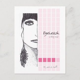 EyeLeash-Briefkaart Briefkaart