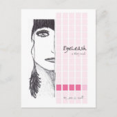 EyeLeash-Briefkaart Briefkaart (Voorkant)