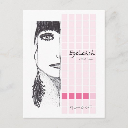 EyeLeash-Briefkaart Briefkaart (Voorkant)