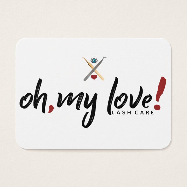 EYELOVE Lash After Care Kaart (Voorkant)