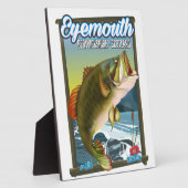 Eyemouth Berwickshire Schotland visposter. Pos Fotoplaat (Zijkant)