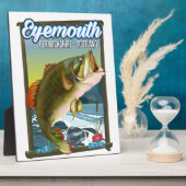 Eyemouth Berwickshire Schotland visposter. Pos Fotoplaat (Zijkant)