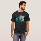 Eyemouth Blowfish - Vis met hete lippen en ogen T-shirt (Voorkant volledig)