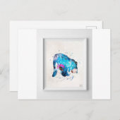 Eyeore Briefkaart (Voorkant / Achterkant)