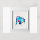 Eyeore Briefkaart (Voorkant)