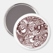 "Eyes 2 Heart' - Magneet (Voorkant / Achterkant)