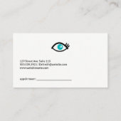 Eyes Afsprakenkaartje (Achterkant)