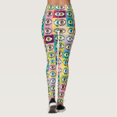 Eyes allemaal die het zien goed uitzien leggings (Achterkant)
