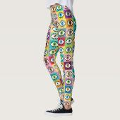 Eyes allemaal die het zien goed uitzien leggings (Links)