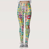 Eyes allemaal die het zien goed uitzien leggings (Voorkant)