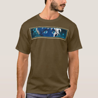 Eyes Anime Anime Graphic Lovers anime grafische de T-shirt